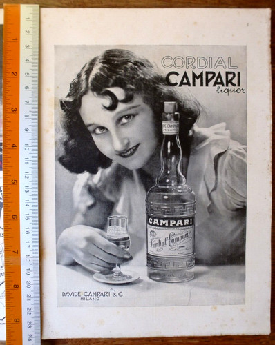 Pubblicità 1934 cordial - 1934,