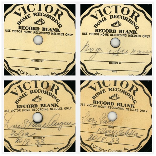 Victor home recording - 2x,