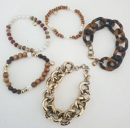 Crew bracciali catena - j,