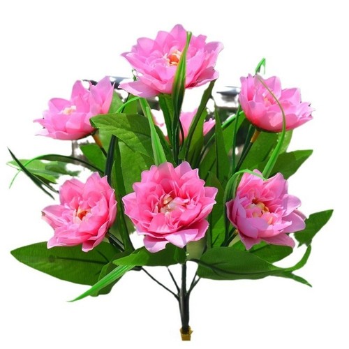 Bouquet fiori seta peonia - 7,