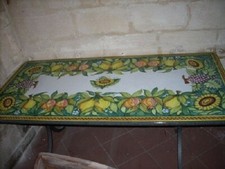 Tavolo di lava siciliano