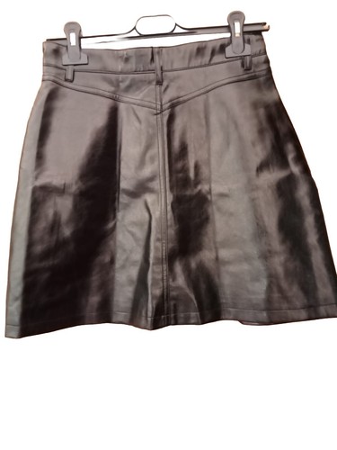 Minigonna finta pelle - minigonna,