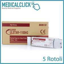 Carta termica 110mmx18m compatibile Sony UPP 110HG per stampanti ecografiche 5PZ