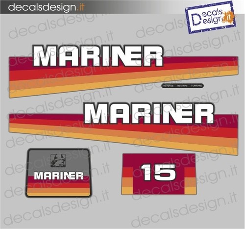 Adesivi motore marino