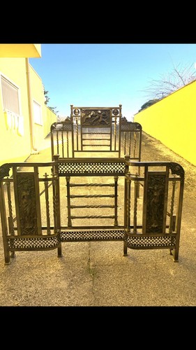 Letto ottone antico - letto, in