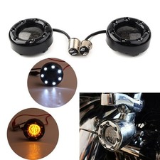 7 LED Nero Anello Fuoco