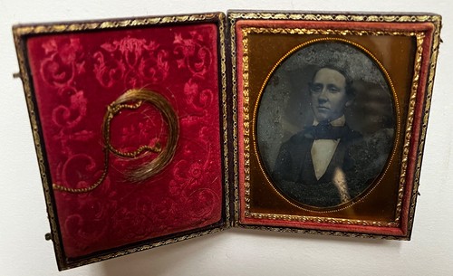 Dagherrotipo piatto uomo - dagherrotipo,