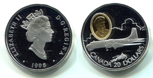 Dollari canada 1998 proof - dollari,