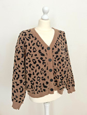 Cardigan donna leopardato