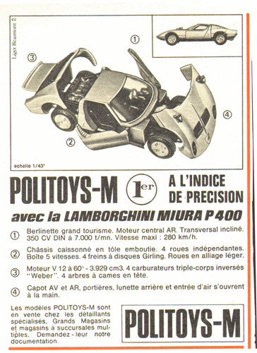 Pub vehicule politoys m - ", politoys-m