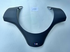 BMW M SPORT TECH 1/3/X E82/E87/E90/92/84 PANNELLO ASSETTO VOLANTE CARBONIO/M