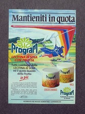 F772 - Advertising Pubblicità - 1988 - PROGRAM LECITINA DI SOIA CON FRUTTA
