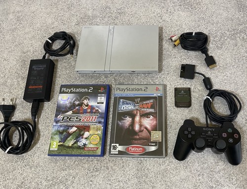 Sony playstation ps2 silver - playstation,