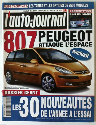 Auto journal 06 2000 - l'auto-journal, du