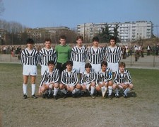 JUVENTUS JUVE MAGLIA ARISTON FOTO SQUADRA GIOVANILE PRIMAVERA ANNI 80' 