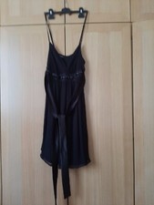 Motivi,vestito da sera nero pura seta tg.42