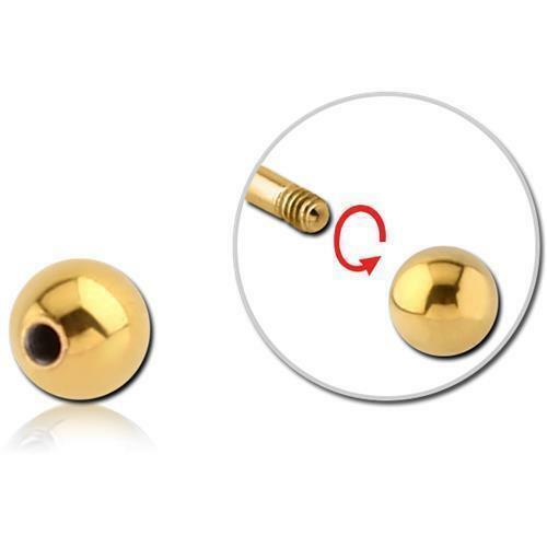 Sfera piercing filettatura - , 1,2