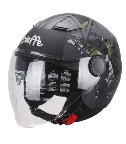 Casco jet df88 - , visiera