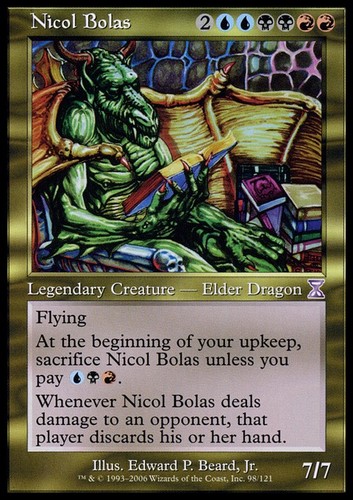 Mtg nicol bolas - bolas, exc