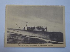 Ritorno di un nostro sommergibile da una missione vittorisa viaggiata nel 1942