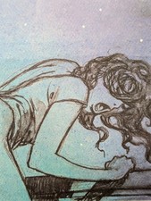 Limited edition Erotic Print Milo Manara 63/700 Framed