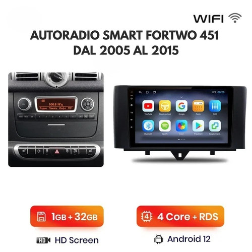 Autoradio smart fortwo - autoradio, 451