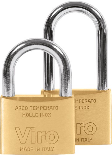 Lucchetto ottone arco lungo - ad,