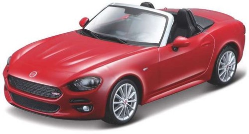 Bburago fiat 124 spider street - spider,