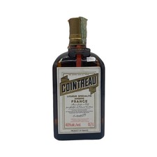 Vintage bottle cointreau - bottle,