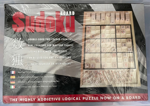 Sudoku deluxe gioco legno - sudoku, in