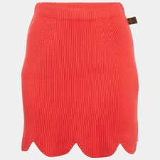 Minigonna Louis Vuitton rossa