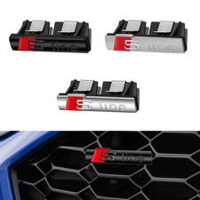 Stemma S Line Griglia Anteriore Logo Fregio Emblema per Audi A1 A3 A4 Q3 Q5