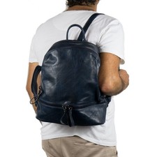 Zaino blu vintage zainetto