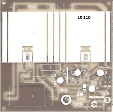 c.s. LX110 nE nuova ELETTRONICA Amplificatore Hi-Fi da 20W transistor Darlington