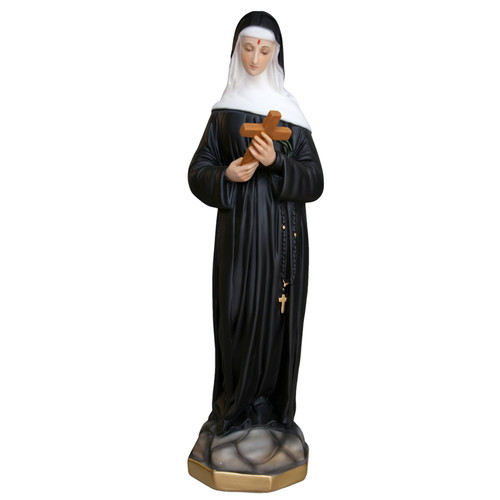 Statua santa rita cascia - santa, da