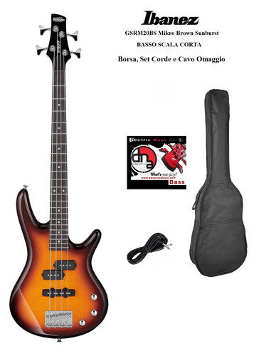 Ibanez gsrm20 mikro basso - ibanez, bs