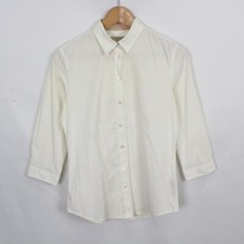 Burberry Womens White Cotton