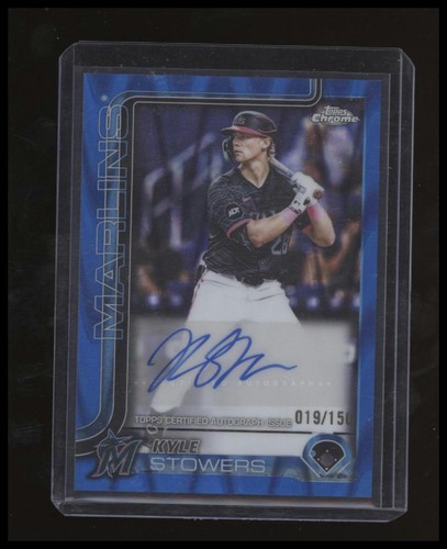 Kyle stowers auto - auto, topps