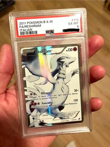 Reshiram 113 psa ultra - ultra, rara