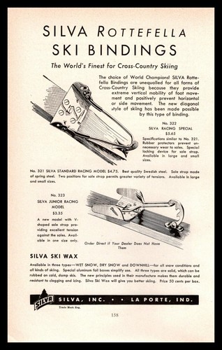 Pubblicità 1948 silva inc la - silva, inc.