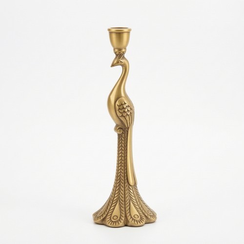 Portacandela ottone vintage - portacandela,