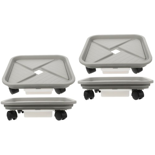 Portavaso per piante con rulli - portavaso,
