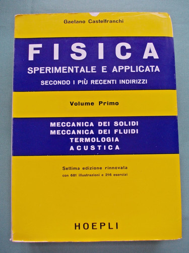 Fisica sperimentale - sperimentale, e