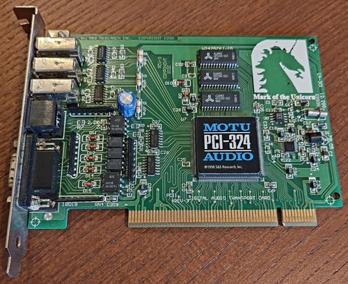 Motu pci 324 scheda audio - motu,