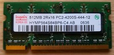 Memoria Ram Hynix HYMP564S64BP6-C4 AB 512MB DDR2 SDRAM PC2-4200 (DDR2-533)