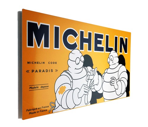 Insegna vintage michelin - insegna,