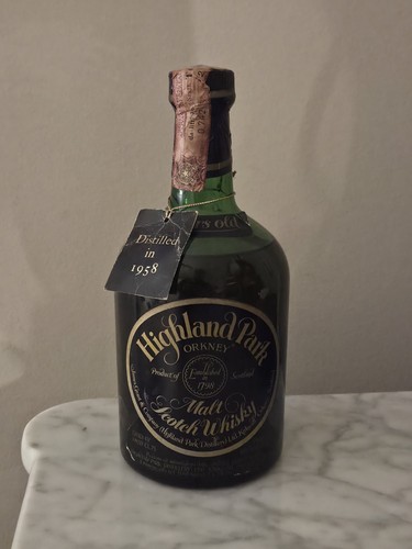 Highland park whisky 1958 - park,