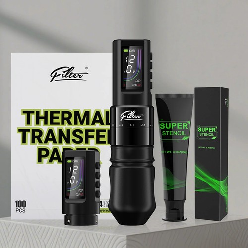 Kit penna macchina tatuaggi - ez,