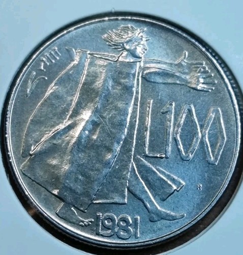 100 lire 1981 - 100, marino
