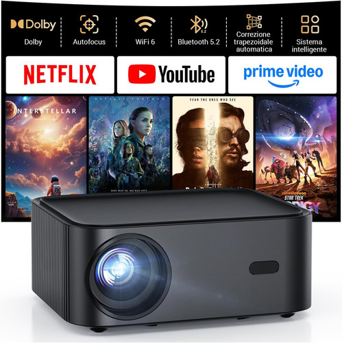 Videoproiettore smart 4k - videoproiettore,